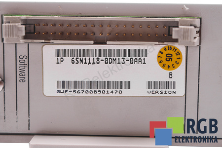 6SN1118-0DM13-0AA1 SIEMENS VERSION B SIMODRIVE 611-D
