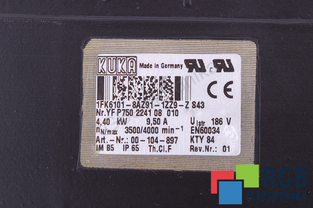 1FK6101-8AZ91-1ZZ9-Z Z:S43 00-104-897 KUKA