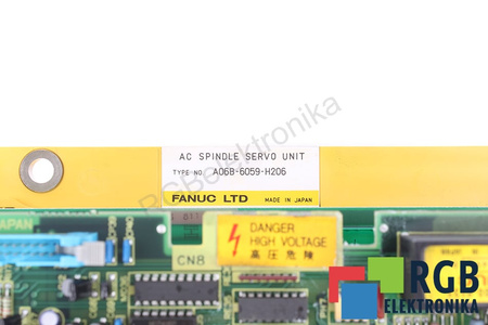 A06B-6059-H206 FANUC AC SPINDLE SERVO UNIT