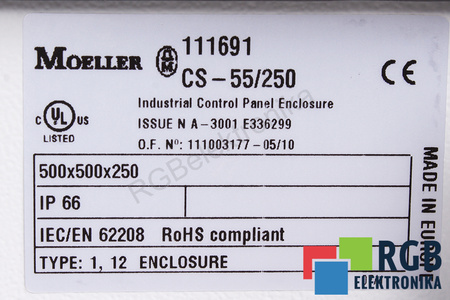 CS-55/250 EATON IDT IP66 BOÎTIER