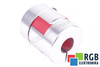 YH10-25-6-10-30 D=25MM D1/ D2=6/10MM L=30MM ALUMINIUM ACCOUPLEMENT ÉLASTIQUE A MÂCHOIRES