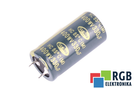 CONDENSATEUR 330UF 400V SANWHA