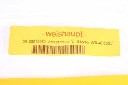 FICHE DE CÂBLE NR3 WFM5,10,25-SILNIK W.W5-40 ATB 3PIN