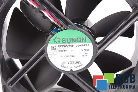 EEC0382B1-000U-F99 SUNON 120X120X38MM, 24V VENTILATEUR