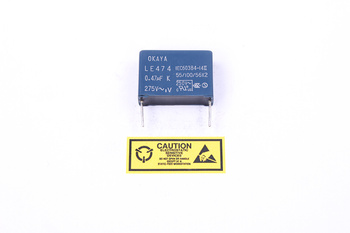 CONDENSATEUR LE474 OKAYA 0.47UF, 275VAC