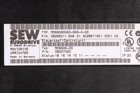 MDS60A0040-5A3-4-00 SEW EURODRIVE 8265011