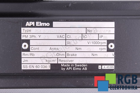 PSA60/4-112-P-PMB-4653 ELMO MOTION CONTROL