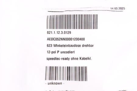 PRISE AEDC052NN00001200400 TE CONNECTIVITY 12PIN