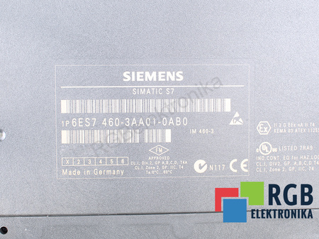 6ES7460-3AA01-0AB0 SIEMENS SIMATIC S7-400