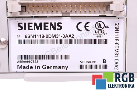 6SN1118-0DM31-0AA2 SIEMENS SIMODRIVE 611
