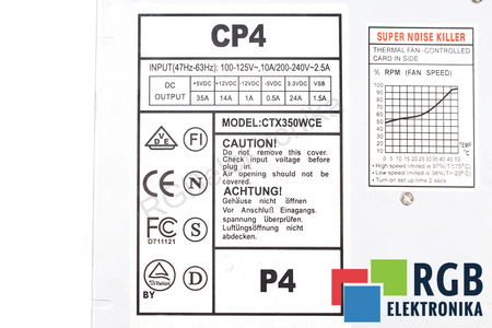 CTX350WCE MEGA POWER CP4