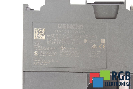 6ES7315-2EH14-0AB0 SIEMENS SIMATIC S7-300 CPU 315-2 PN/DP