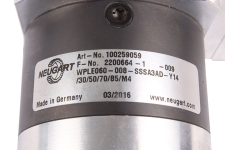 WPLE060-008-SSSA3AD-Y14 NEUGART RÉDUCTEUR