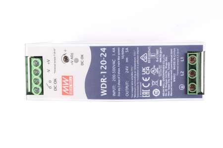 WDR-120-24 MEAN WELL DIN AC/DC ALIMENTATION