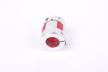 YH10-25-12-14-30 D=25MM D1/D2=12/14MM L=30MM ALUMINUM ACCOUPLEMENT ÉLASTIQUE A MÂCHOIRES