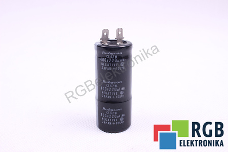 CONDENSATEUR 220UF 400V RUBYCON CE62W