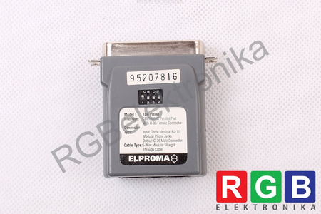 ELP-PRINT ELPROMA CENTRONIC PARALLEL PORT WITH C-36 FEMALE CONNECTOR ELP NET
