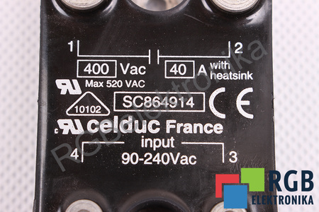 SC864914 CELDUC 400VAC 40A RELAIS