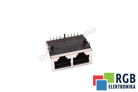 CONNECTEUR 615016137621 WURTH ELEKTRONIK JACK RJ45 2 PORTY