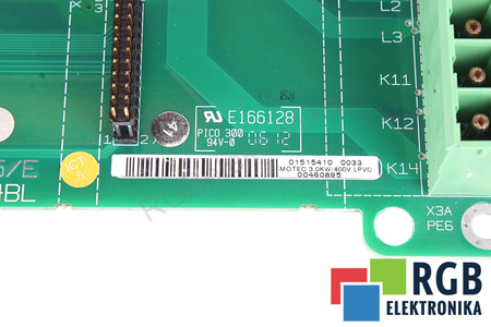 E82MV752-4BL MOTEC CONTROL 01515410 POUR PIÈCES
