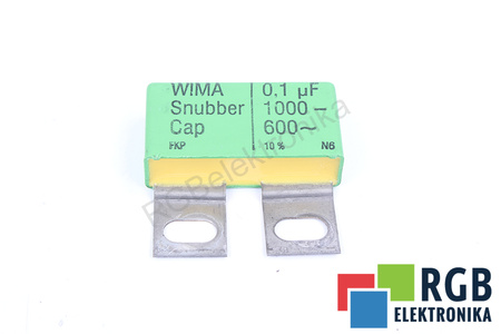 CONDENSATEUR 0.1UF 1000VDC WIMA 600VAC