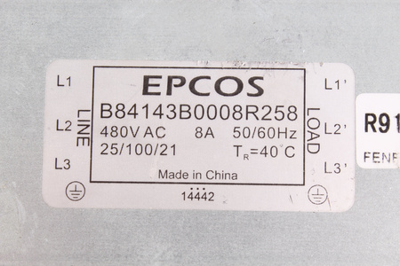 B84143B0008R258 EPCOS FILTRE
