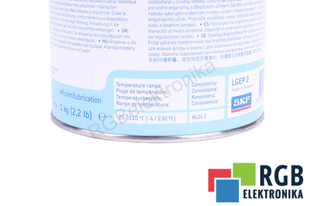 LGEP 2/1 SKF GRAISSE BASSE TEMPÉRATURE POUR FORTES CHARGES