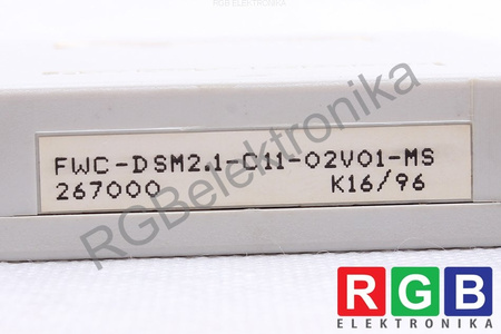 DSM02.1-FW INDRAMAT FWC-DSM2.1-C11-02V01-MS