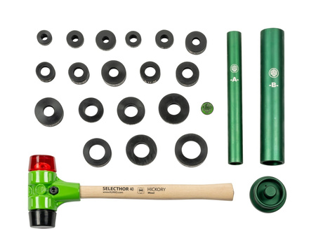 JEU DE MONTAGE DE ROULEMENTS A BILLES, MODELE LÉGER POUR INSTALLATION SUR SITE DE PETITS ET MOYENS ROULEMENTS K-71-L-A KUKKO
