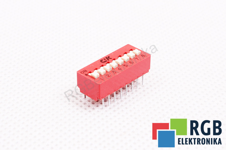CONNECTEUR 8DIP SWITCH C&K
