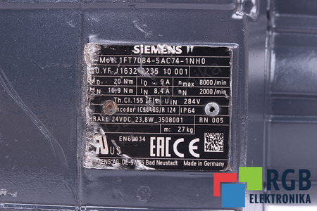 1FT7084-5AC74-1NH0 SIEMENS SIMOTICS S 1FT7