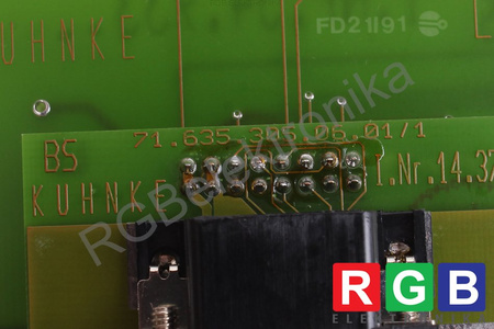 71.635.305.04.01/6 KUHNKE ENERGIETECHNIK CLAVIER