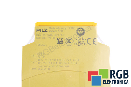 PNOZ X4 24VDC 3N/O 1N/C PILZ 774730 RELAIS DE SÉCURITÉ