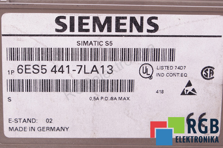 6ES5441-7LA13 SIEMENS SIMATIC S5