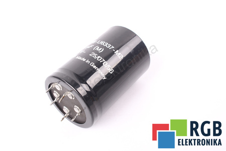CONDENSATEUR B43306-U6337-M2 S+M 25/070/56 330UF, 500VDC