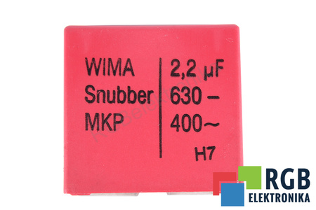CONDENSATEUR 2.2UF 630V WIMA 400V MKP SNUBBER