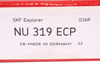 NU319ECP SKF 4300RPM, 3600RPM, 95MM, 200MM, 45MM, 390KN, 390KN ROULEMENT A ROULEAUX