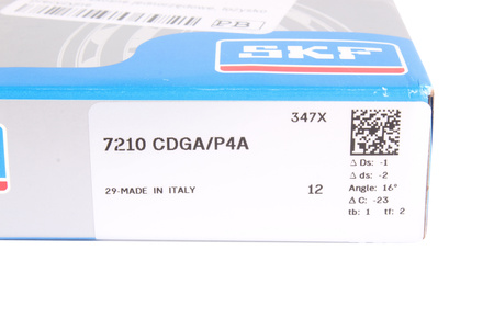 7210 CDGA/P4A SKF 50X90X20 ROULEMENT A BILLES A CONTACT OBLIQUE