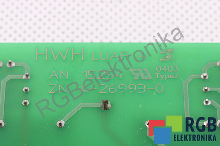 HWH LUAP4 HWH 15254