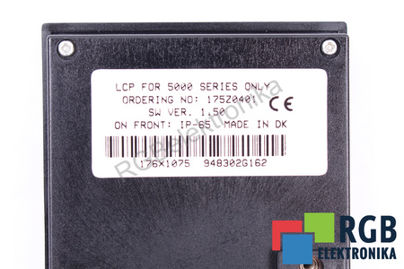 175Z0401 DANFOSS 12/3R PANEL LCP 5000 SERIES PANNEAU DE CONTRÔLE ET DE COMMANDE
