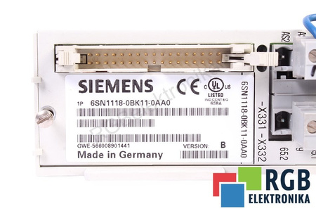 6SN1118-0BK11-0AA0 SIEMENS SIMODRIVE 611 POUR PIÈCES
