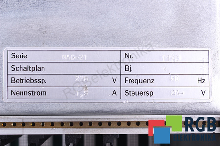 MAG21 FERROCONTROL RACK