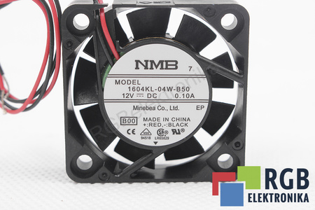 1604KL-04W-B50 MINEBEA NMB 40X40X10MM, 12V, 0.10A VENTILATEUR