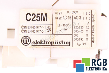 C25M ELEKTROPUSTROJ