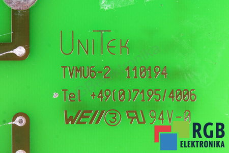 TVMU6-2 UNITEK 110194 POUR PIÈCES
