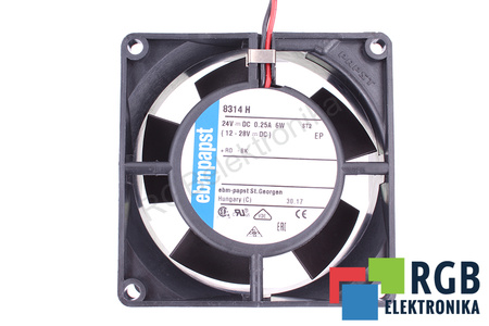 8314H EBM PAPST 80X80X32MM, 24V VENTILATEUR