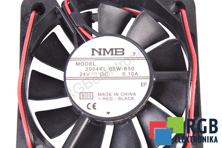 2004KL-05W-B50 NMB TECHNOLOGIES 50X50X10MM, 24V, 0.10A VENTILATEUR