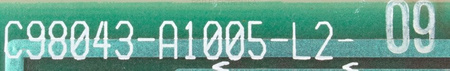 C98043-A1005-L2-09 SIEMENS SIMOREG D380/65
