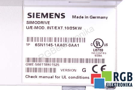 6SN1145-1AA01-0AA1 SIEMENS BOÎTIER