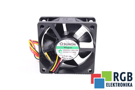 MB60202V1-000U-G99 SUNON 60X60X20MM, 24V VENTILATEUR
